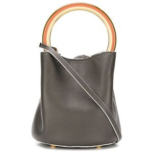Marni Pannier Round Top Handle Bucket Bag
